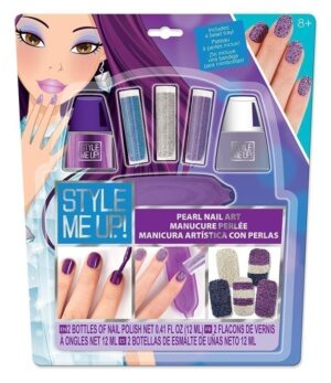 Style Me Up! - Pearl Nail Art - Purple