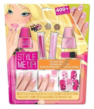 Style Me Up! - Velvet Nail Art - Pink