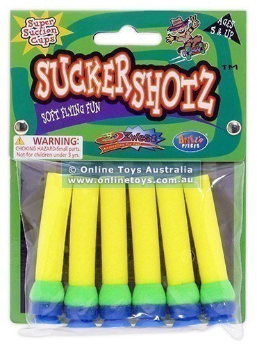 Sucker Shotz 6 Pack Refill