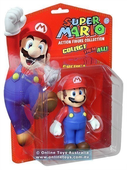 Super Mario - Action Figure Collection - 13cm Mario