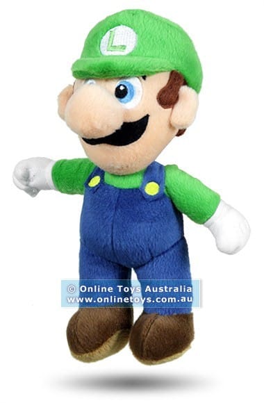 Super Mario - Nintendo Plush Toy - 15cm Luigi
