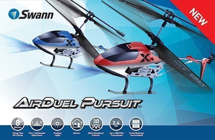 Swann Xtreem Air Duel Pursuit Helicopter Set