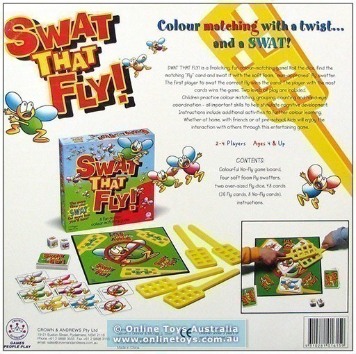 Swat That Fly! - Back