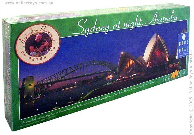Sydney at Night, Australia - 500 Piece Puzzle