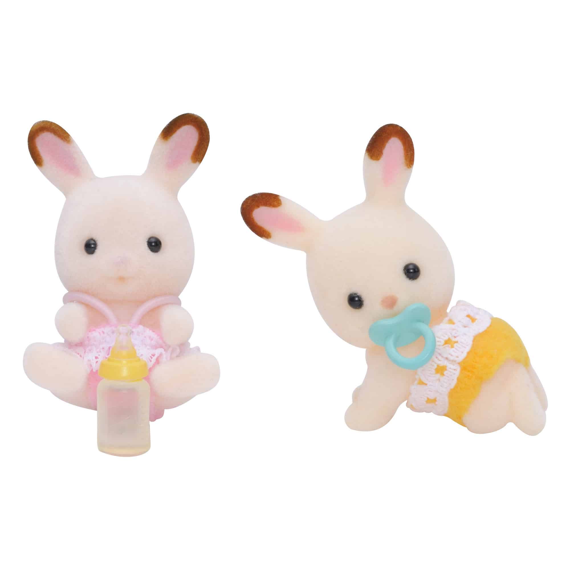 Sylvanian Families - Chocolate Rabbit Twins SF5080