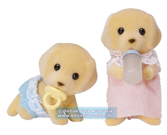 Sylvanian Families - Golden Labrador Baby Twins SF4161