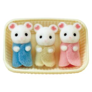Sylvanian Families - Marshmallow Mouse Triplet Babies SF5337