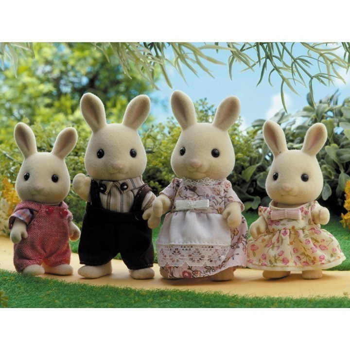 Sylvanian Families - Milk Rabbit Family SF4108