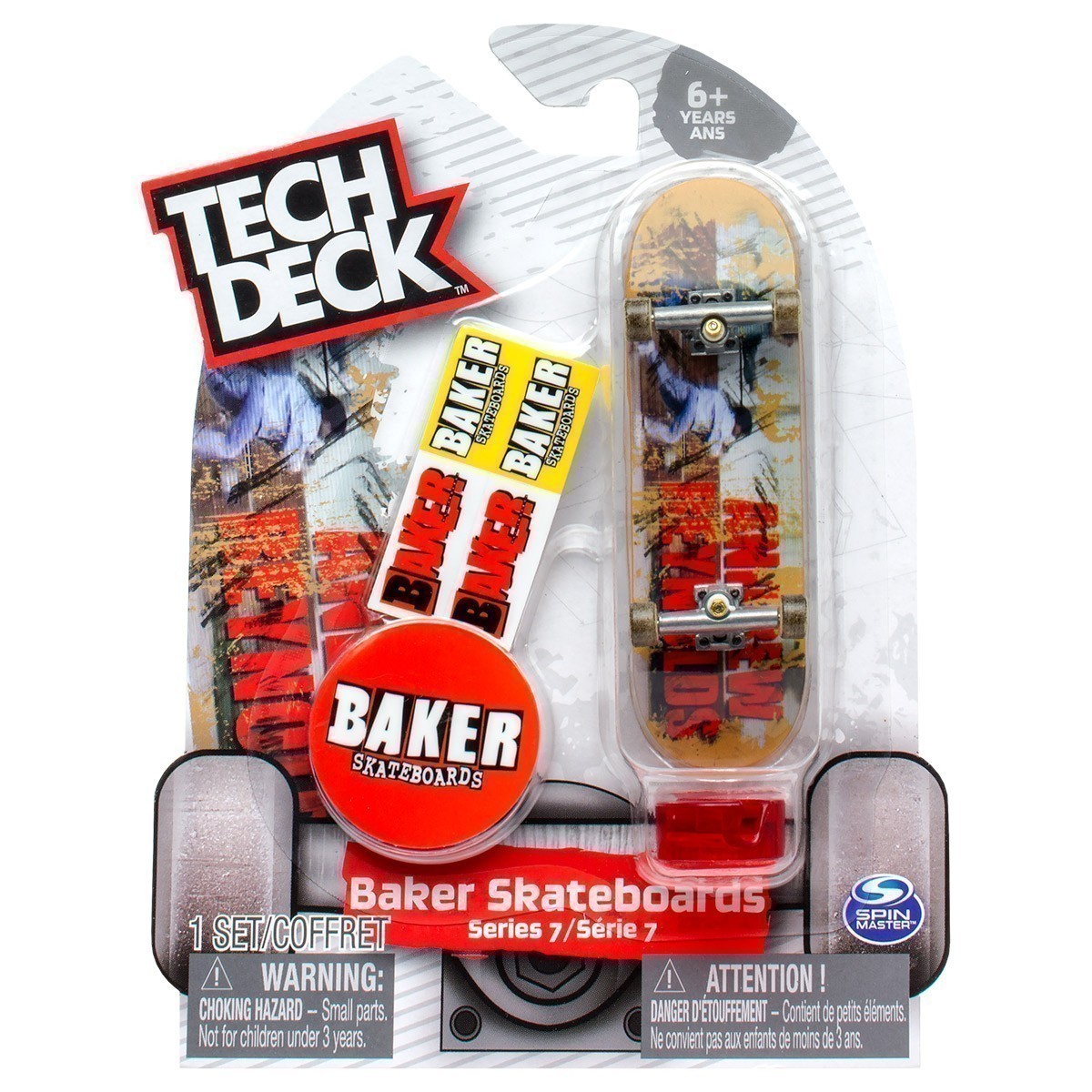Tech Deck - Series 7 Fingerboards Baker Skateboards
