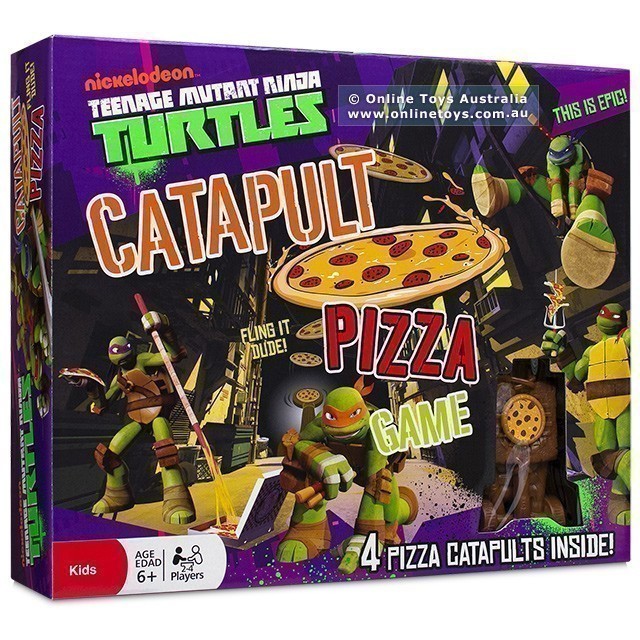 Teenage Mutant Ninja Turtles - Catapult Pizza Game