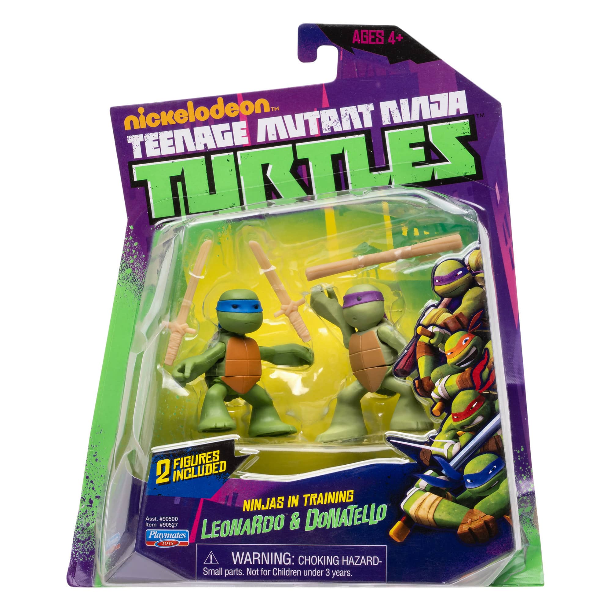 Teenage Mutant Ninja Turtles - Leonardo & Donatello Figures