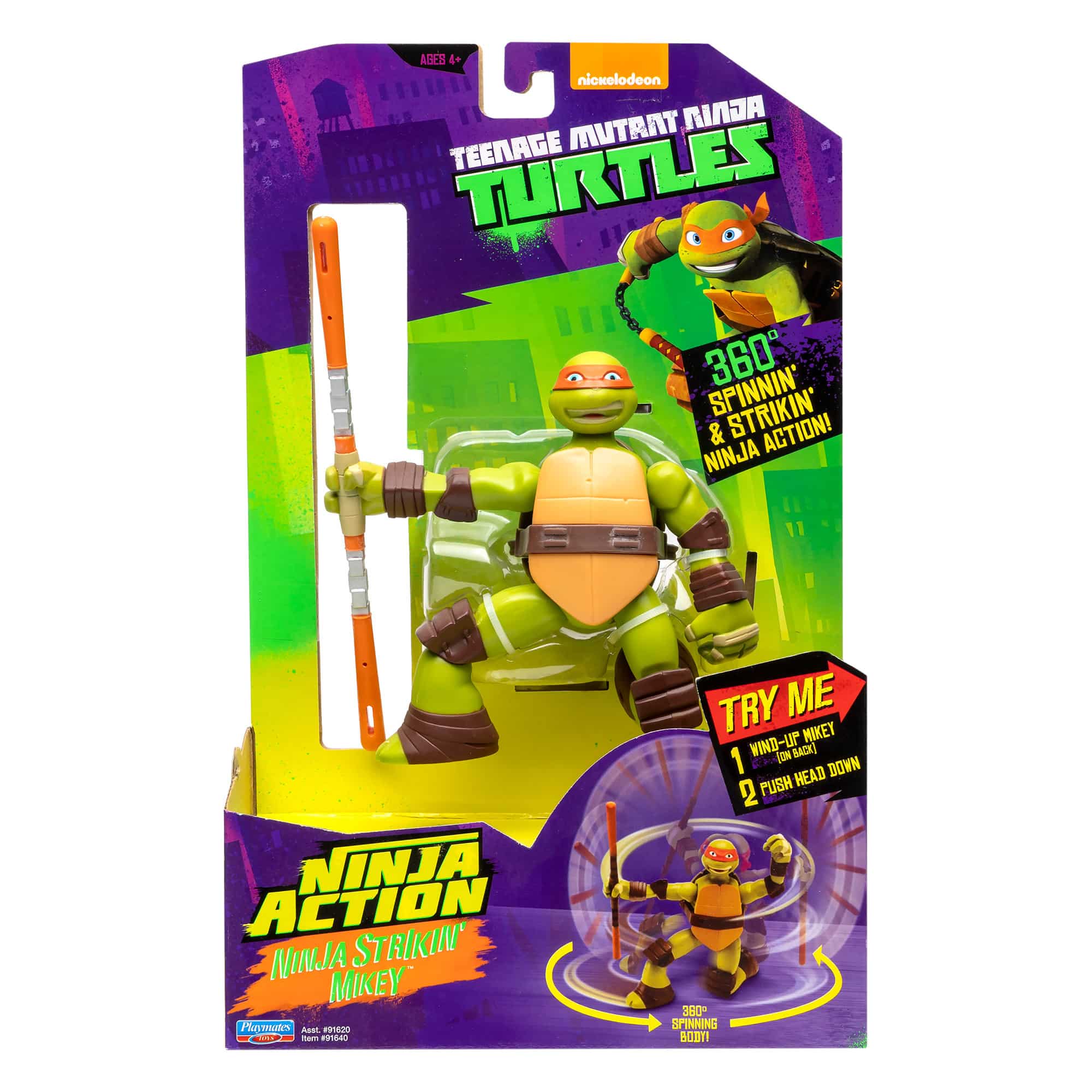 Teenage Mutant Ninja Turtles - Ninja Action - Ninja Strikin' Mikey