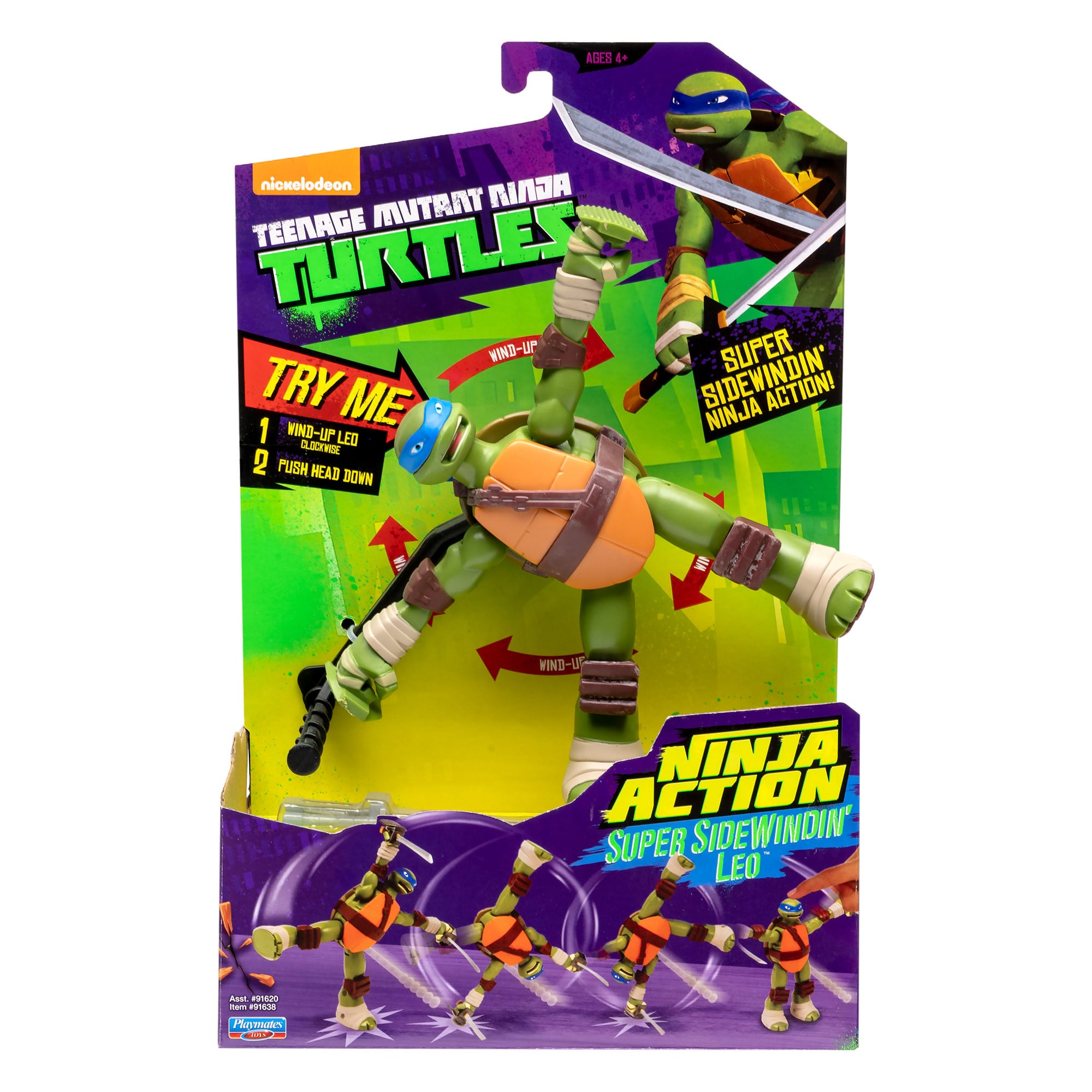 Teenage Mutant Ninja Turtles - Ninja Action - Super Sidewindin' Leo