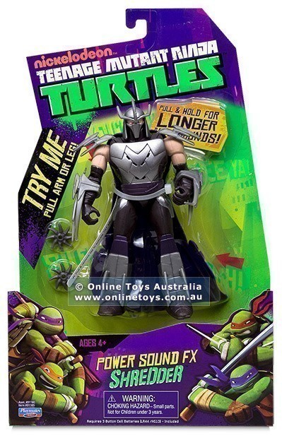 Teenage Mutant Ninja Turtles - Power Sound FX - Shredder Action Figure