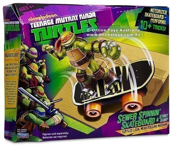 Teenage Mutant Ninja Turtles - Sewer Spinnin' Skateboard & Stunt Ramp