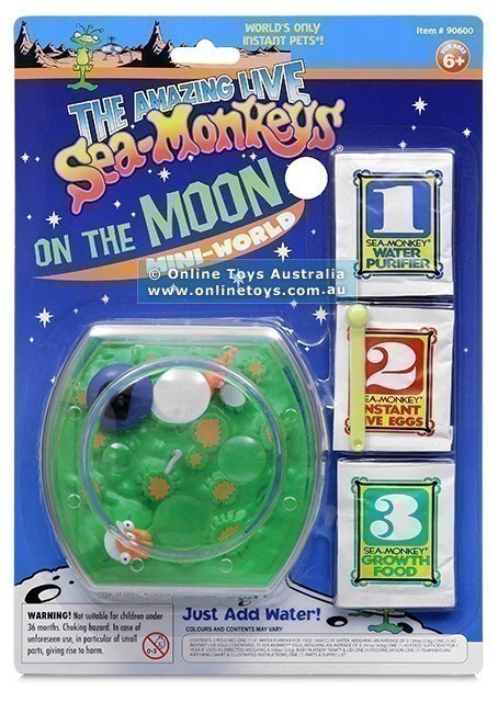 The Amazing Live Sea-Monkeys - On The Moon