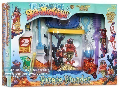 The Amazing Live Sea-Monkeys - Pirate Plunder
