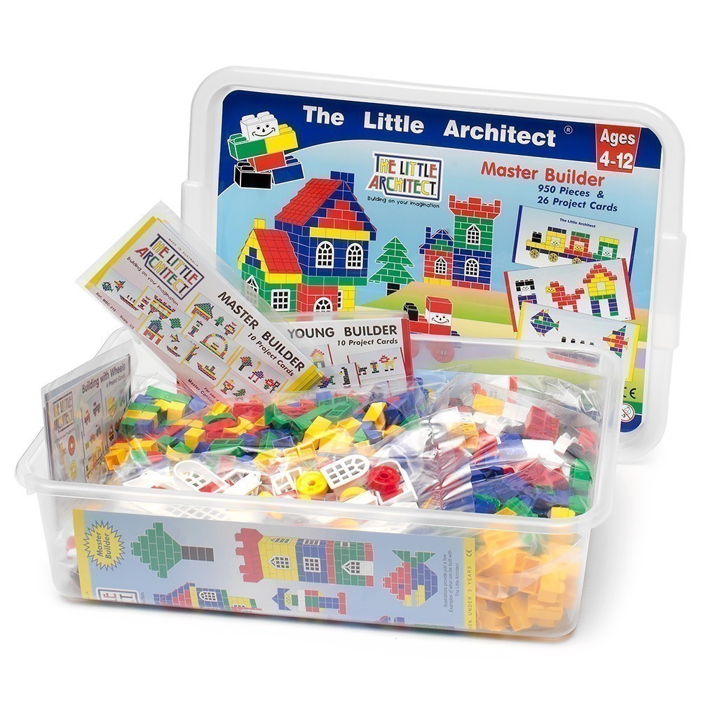The Little Architect 950 Piece Master Builder Online Toys Australia