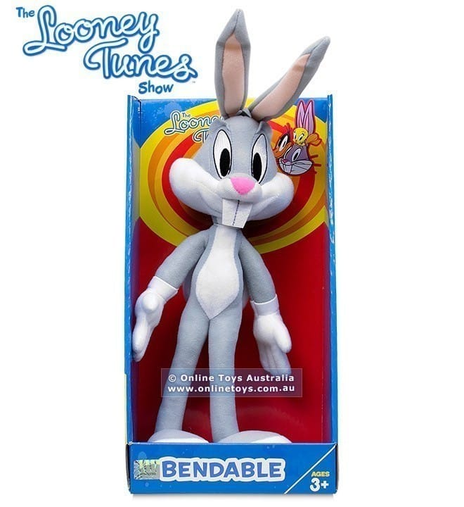 The Looney Tunes Show - Bendable Plush - 12" Bugs Bunny