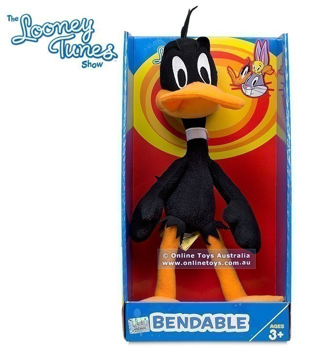 The Looney Tunes Show - Bendable Plush - 12" Daffy Duck