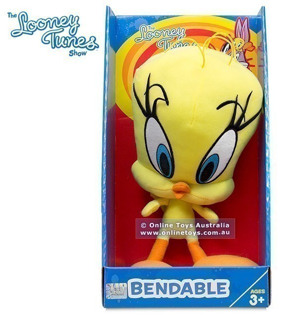 The Looney Tunes Show - Bendable Plush - 12" Tweety Bird
