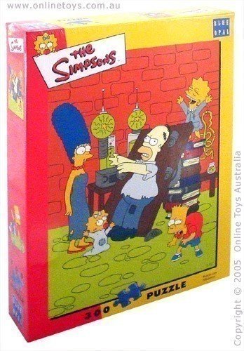 The Simpsons Frankenstein Jigsaw Puzzle