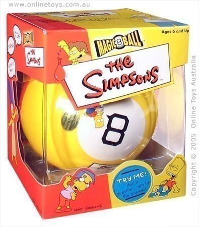 The Simpsons Magic 8 Ball