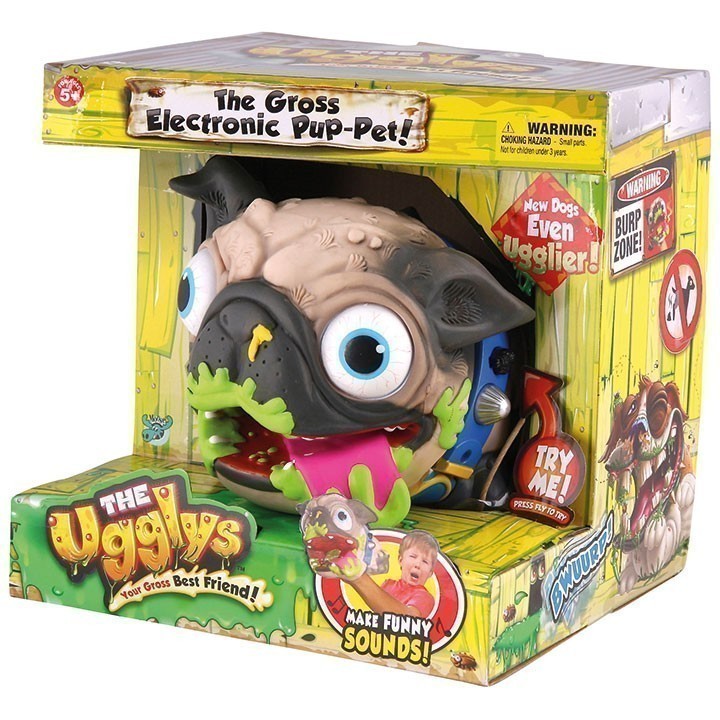 The Ugglys - Gross Electronic Pup-Pet - Series 2 - Pug