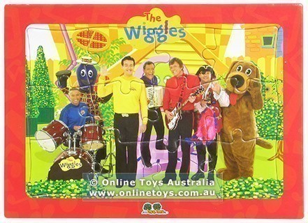 The Wiggles - 12 Piece Frame Tray Puzzle - Fun at Home