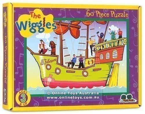 The Wiggles 60 Piece Puzzle - Wiggles on Pirate Ship