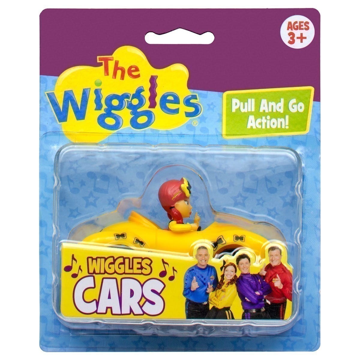 The Wiggles - 8cm Pullback Emma Car
