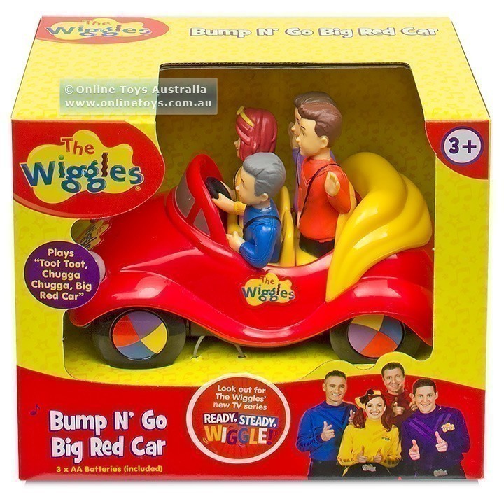 The Wiggles Bump N' Go Big Red Car | art-kk.com