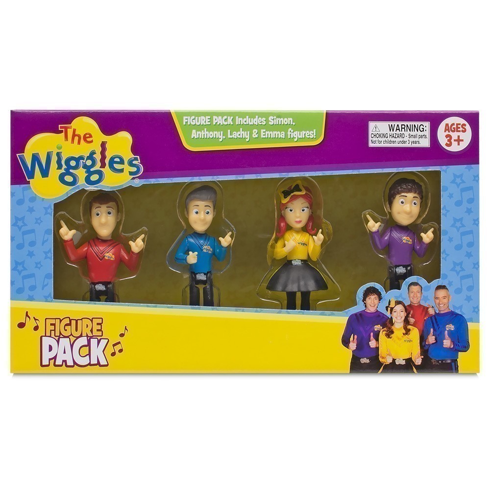 The Wiggles Wiggles 3Inch Figures 4 Pack Online Toys Australia