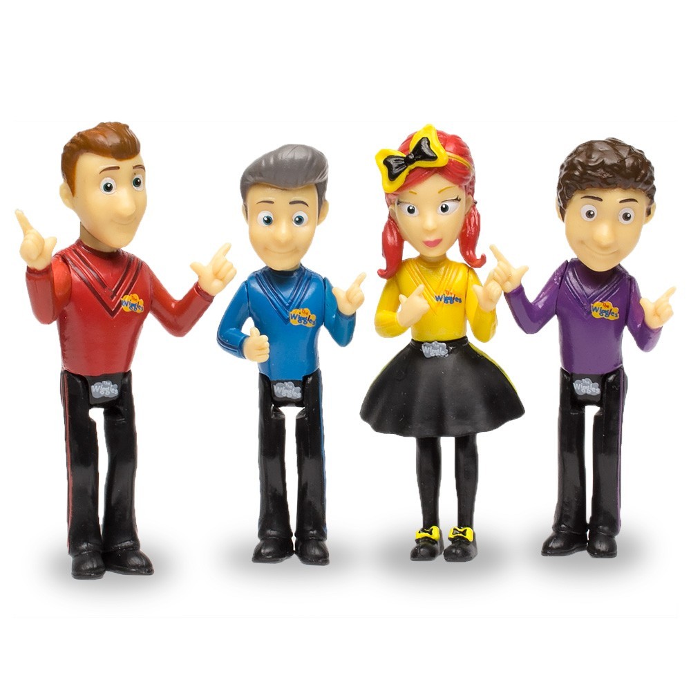 The Wiggles - Wiggles 3-Inch Figures - 4 Pack