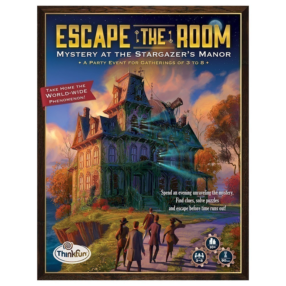 Thinkfun - Escape The Room - Mystery At The Stargazer's Manor