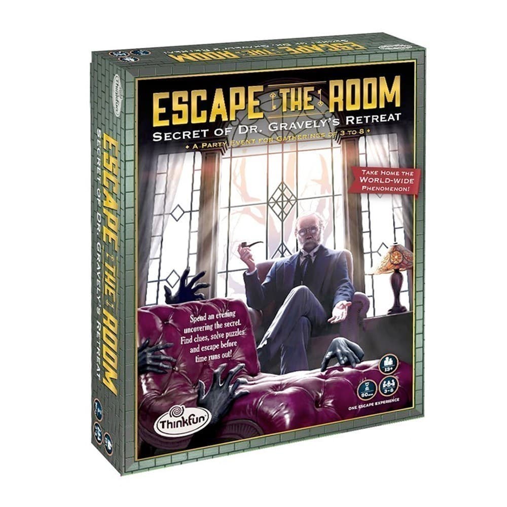 Thinkfun - Escape The Room - Secret Of Dr Gravely's Retreat