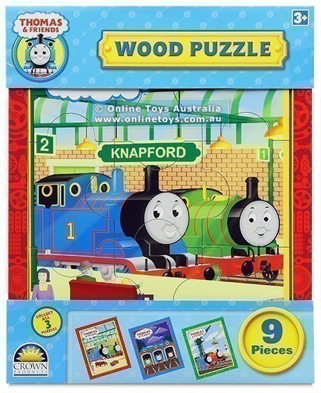 Thomas and Friends - 9 Piece Wooden Puzzle - Knapford Station