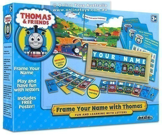 Thomas and Friends - Frame Your Name with Thomas