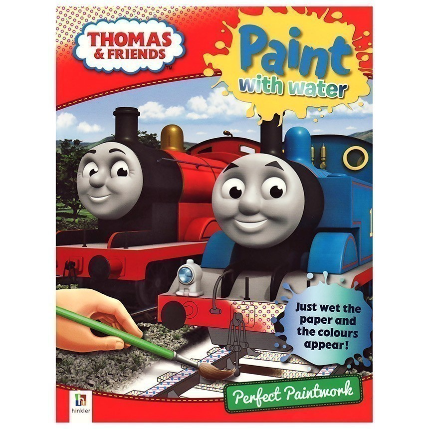 Thomas & Friends - Paint with Water Book - Perfect Paintwork