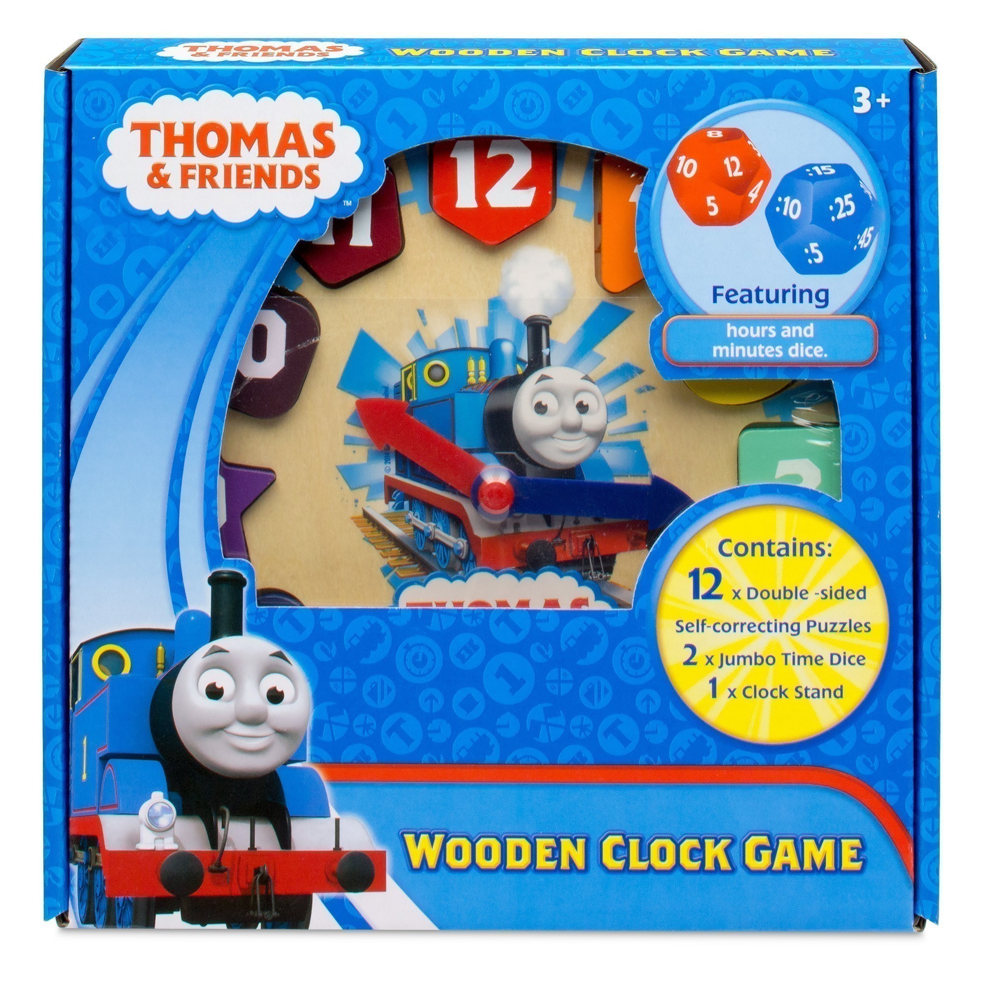 Thomas & Friends - Wooden Clock Game