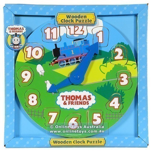 Thomas & Friends Wooden Clock Puzzle