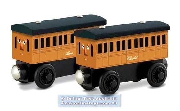 Thomas & Friends - Wooden Railway - 2-Pack - Annie and Clarabel