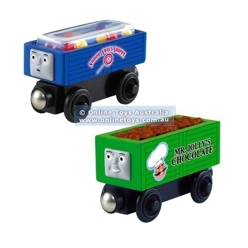 Thomas & Friends - Wooden Railway - 2-Pack - Troublesome Trucks & Sweets