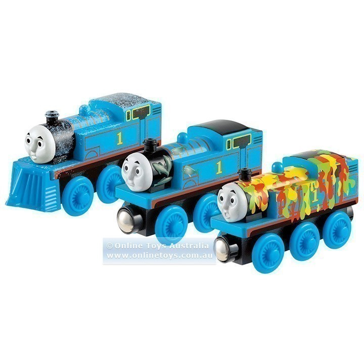 Thomas & Friends - Wooden Railway - 3-Pack - Adventures of Thomas