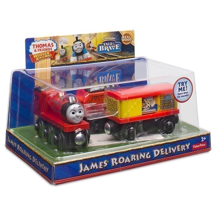 Thomas & Friends - Wooden Railway - 3-Pack - James' Roaring Delivery