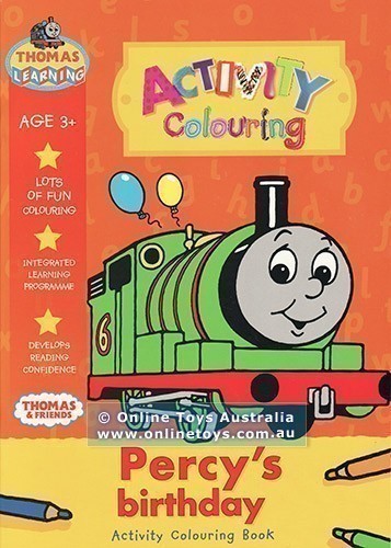 Thomas Learning - Activity Colouring - Percy's Birthday