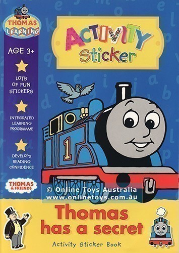 Thomas Learning - Activity Sticker - Thomas has a Secret