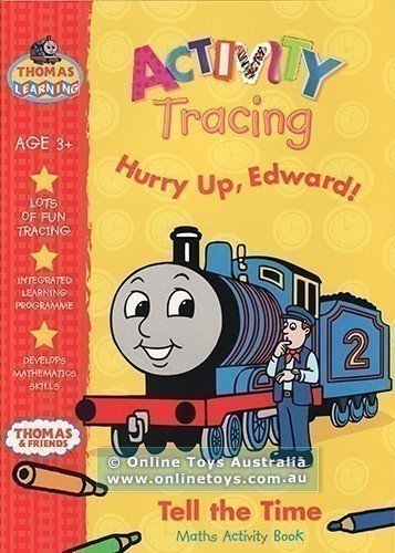 Thomas Learning - Activity Tracing - Hurry Up Edward - Tell the Time