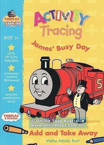 Thomas Learning - Activity Tracing - James' Busy Day - Add and Take Away