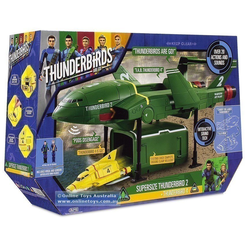 Thunderbirds Are GO - Supersize Thunderbird 2 Playset
